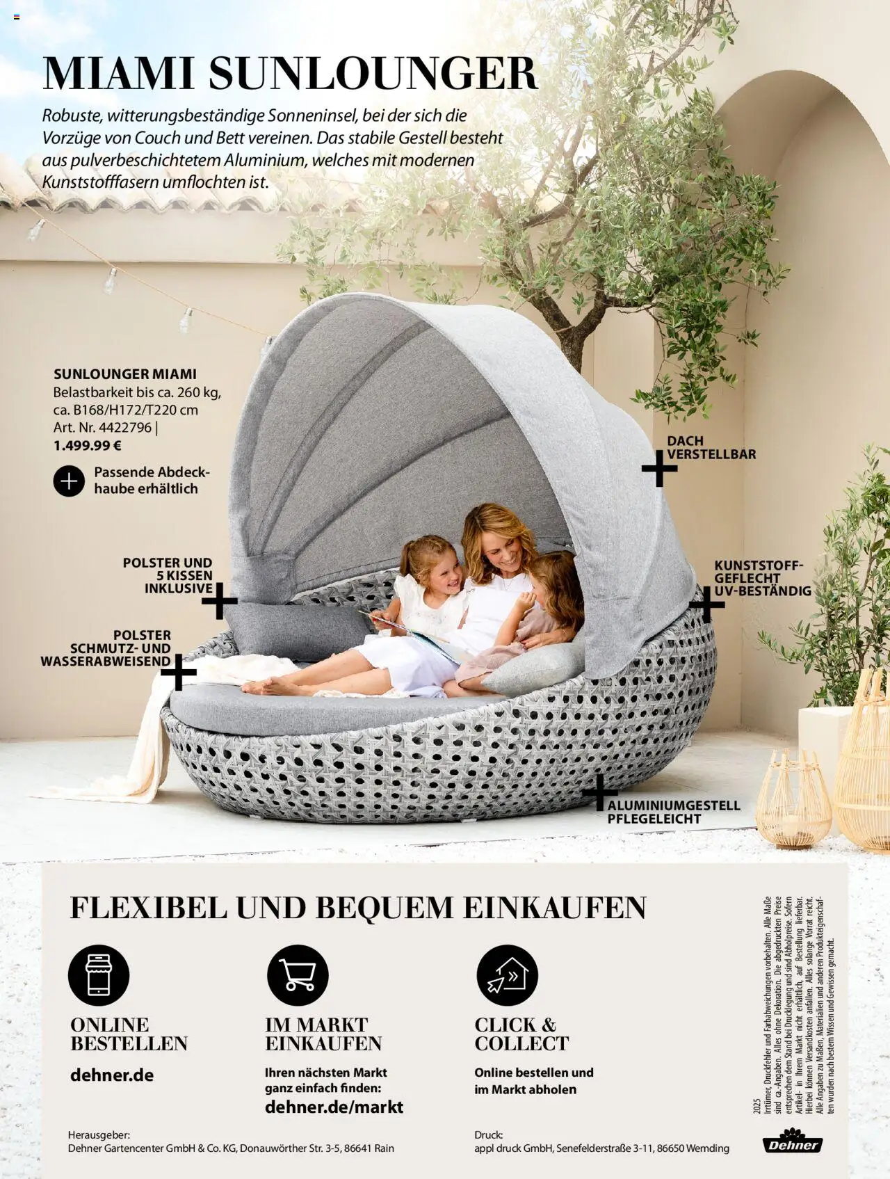 Dehner  Gartenmöbel Trends 2025 - Seite 32 - gültig ab 20.01.2025