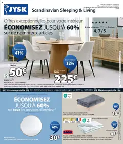 Aperçu Jysk catalogue valable à partir du 02/09/2025