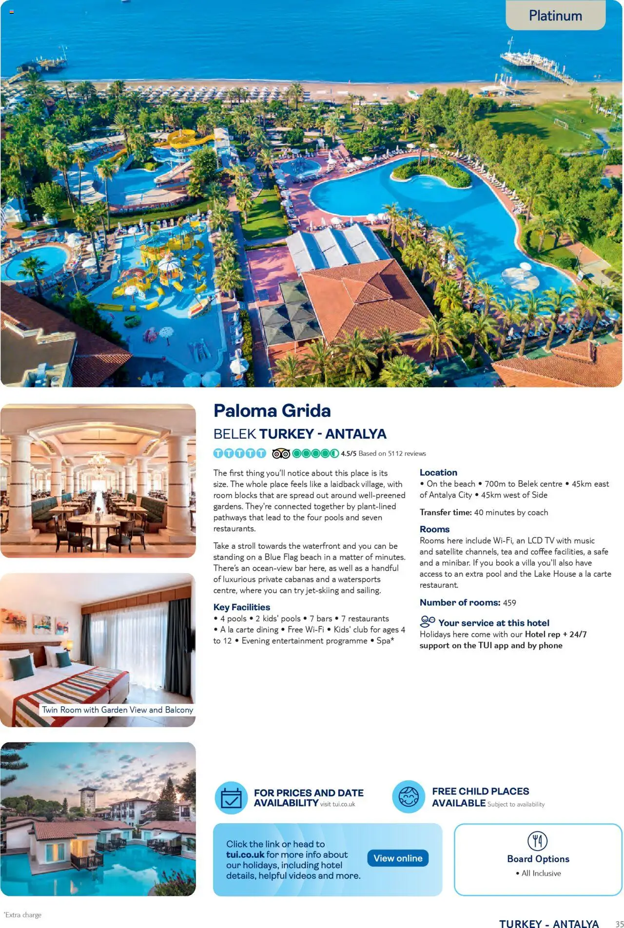 TUI - Turkey & Bulgaria - page 35- valid from 01/05/2025