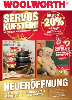 Vorschau Woolworth Servus Kufstein! gültig ab 22.01.2026