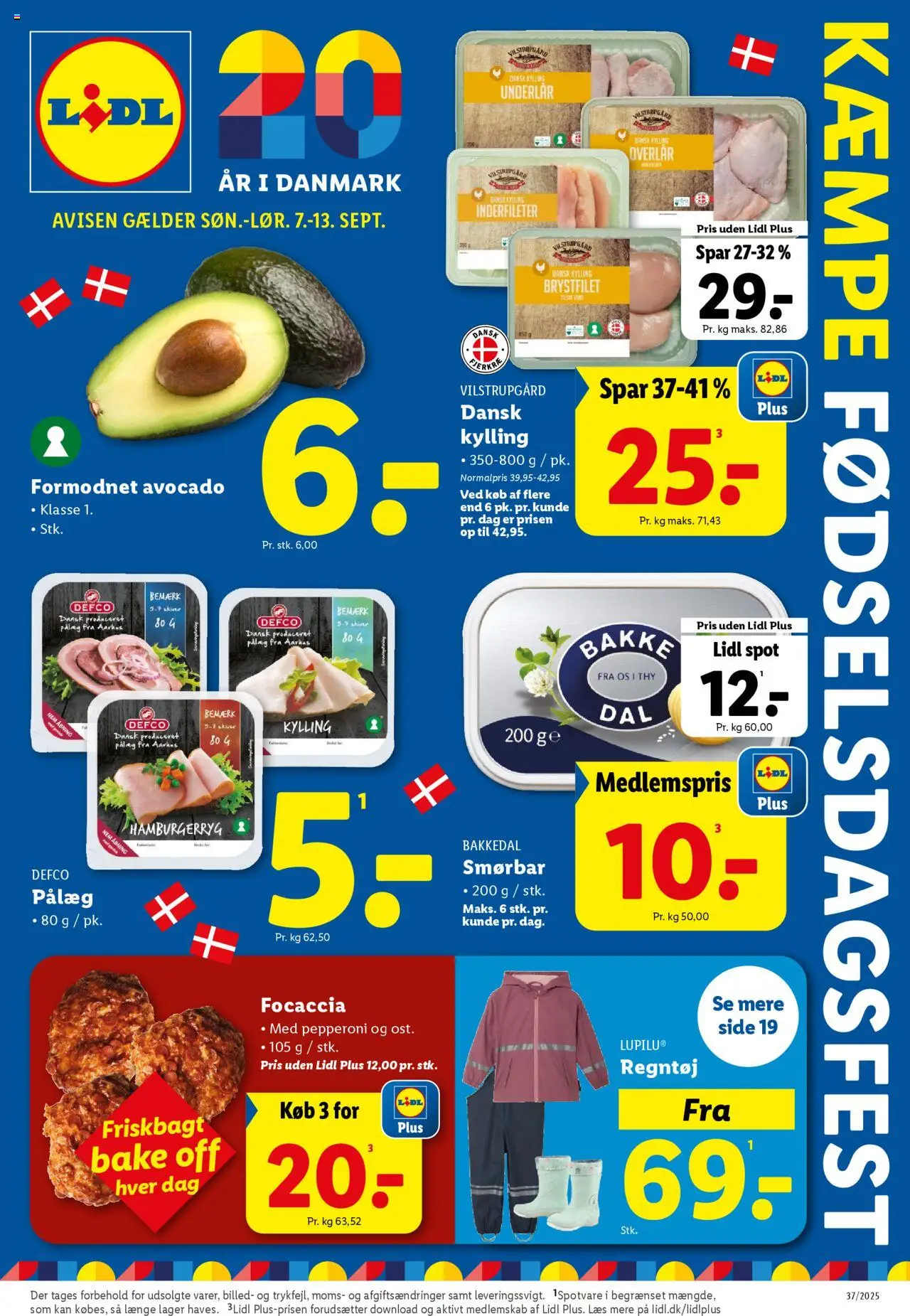 Lidl - Tilbudsavis - side 1- gyldig fra 07/09/2025