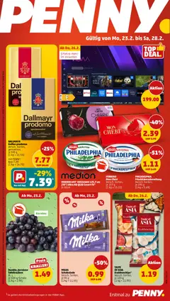 Vorschau Penny Prospekt 	 gültig ab 23.02.2026