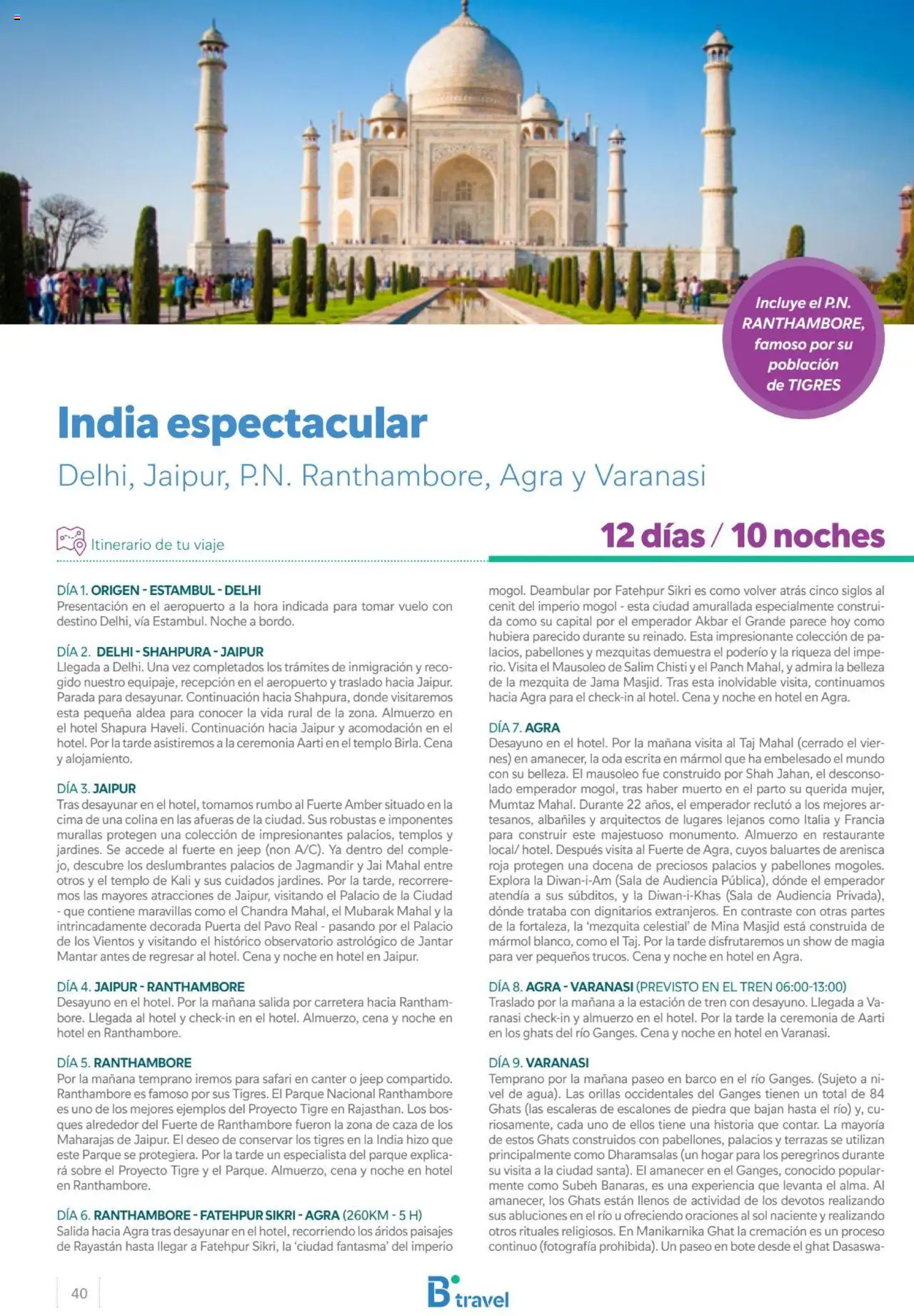 B the travel brand Viajeros Expertos Internacional  - Página de 40 - Válido desde 27/02/2025