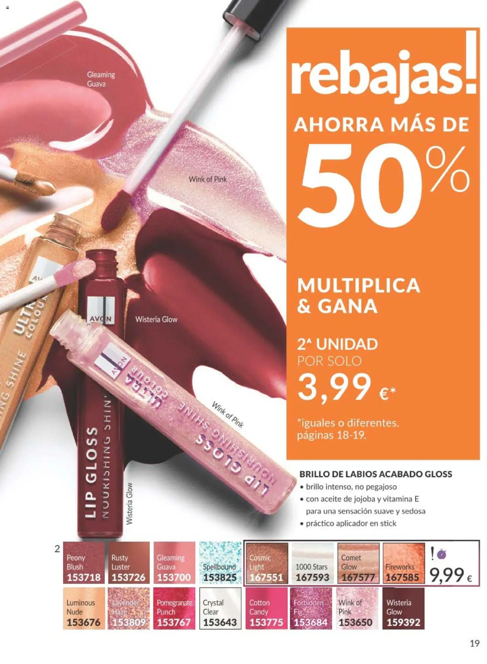 Catálogo AVON campaña 4 - Página de 19 - Válido desde 01/04/2026