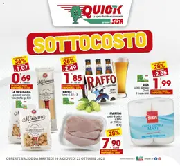 Anteprima SISA Quick catalogo valida dal 14/10/2025