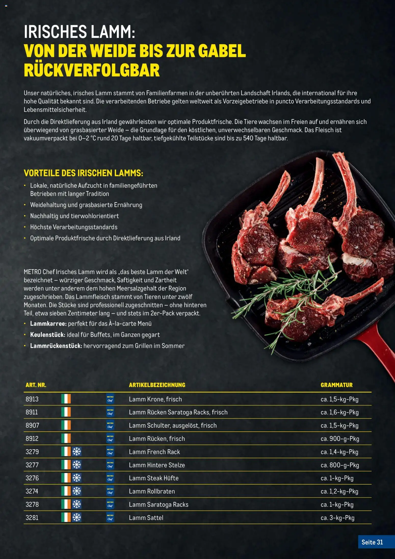 Metro Fleischkatalog - page 31- valid from 20.02.2026