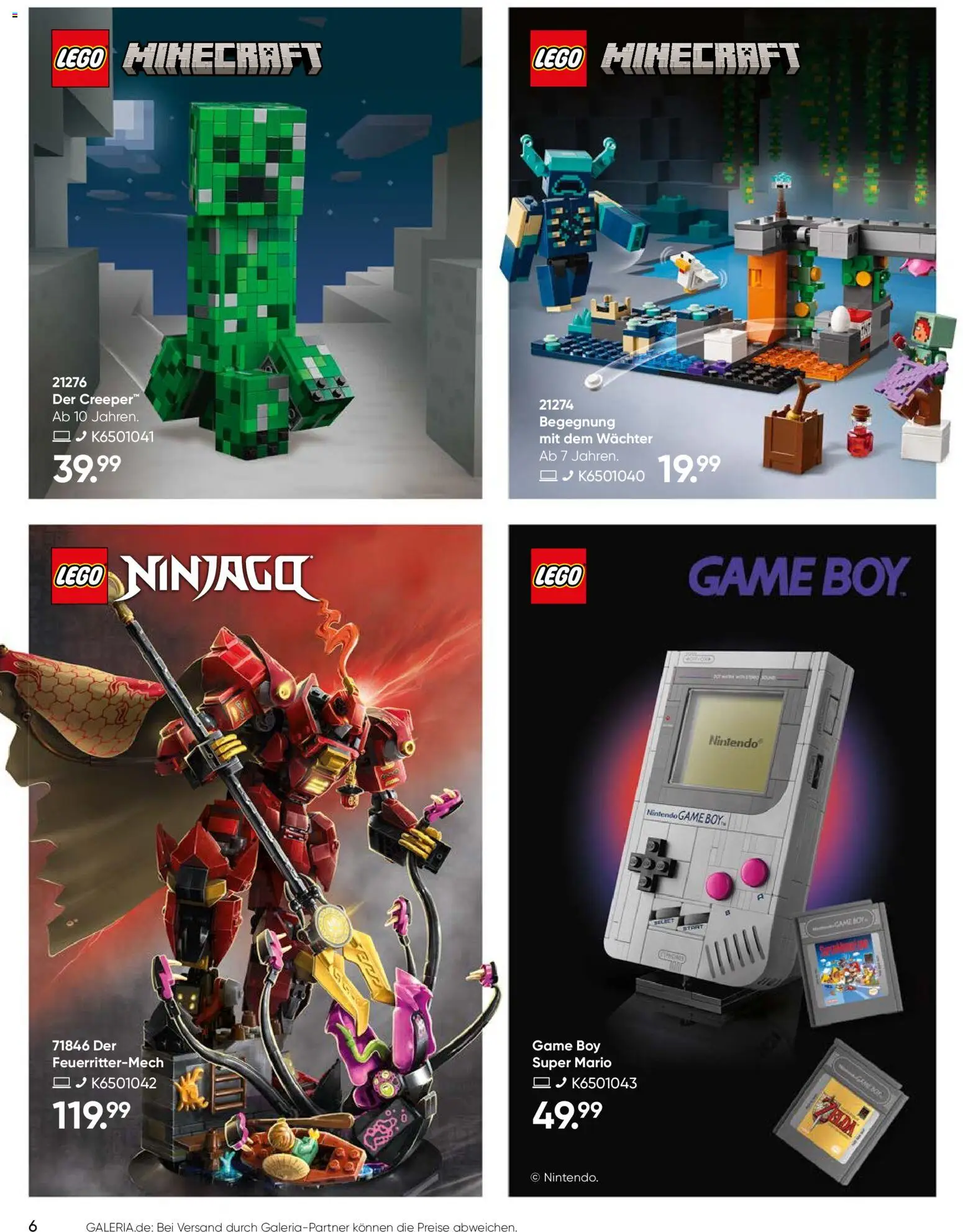 Galeria Karstadt Kaufhof  Weihnachtsmagazin - Seite 6 - gültig ab 27.10.2025