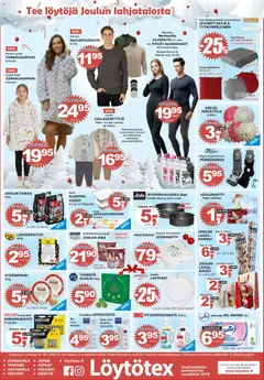 Esikatselu Löytötex tarjoukset voimassa alkaen 12/11/2025