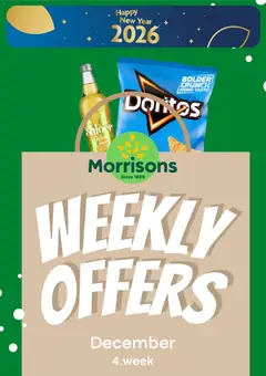 Morrisons - Weekly offers valid from 22/12/2025