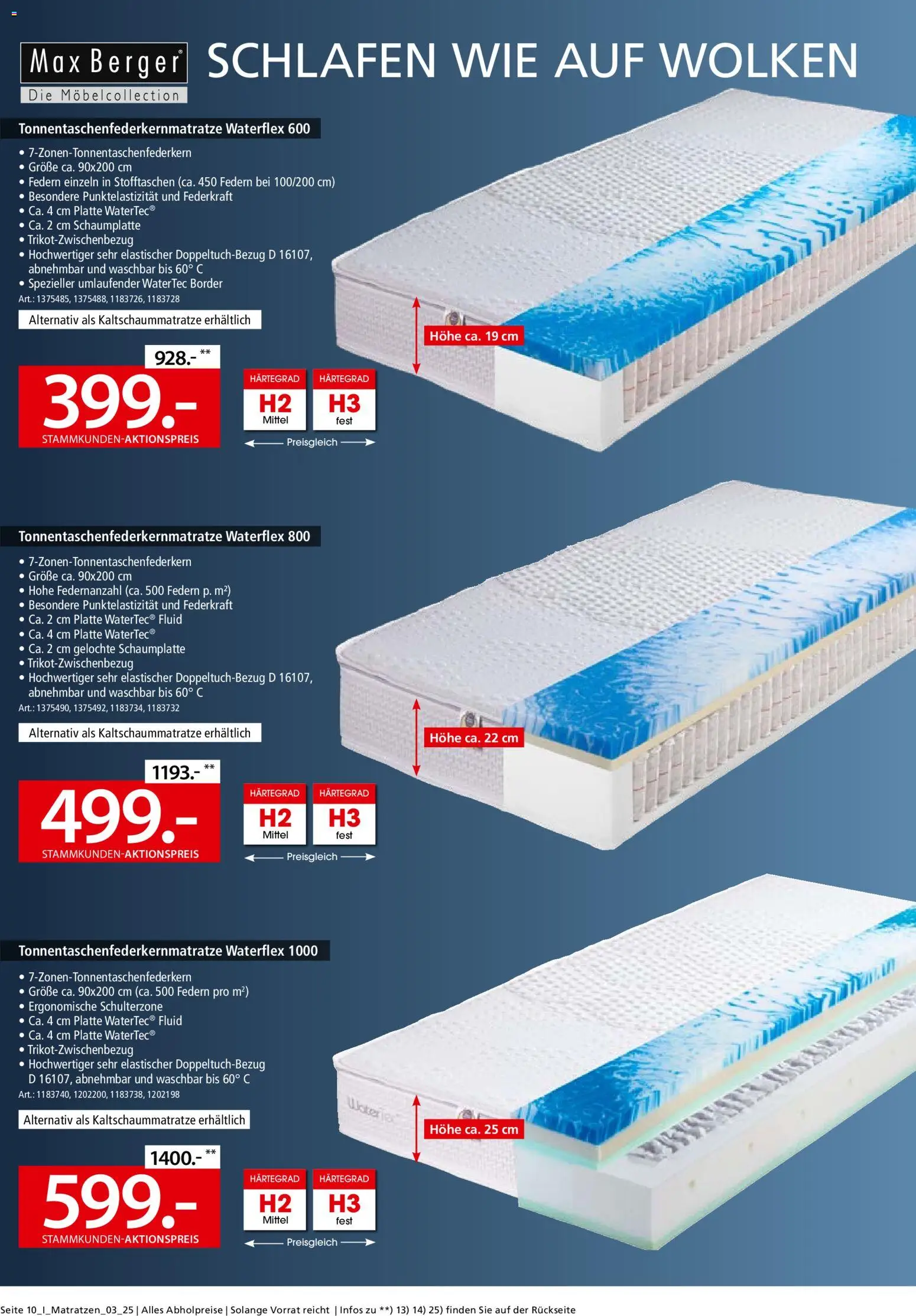 Zurbrüggen Matratzen-Spezial - Seite 10 - gültig ab 15.11.2025
