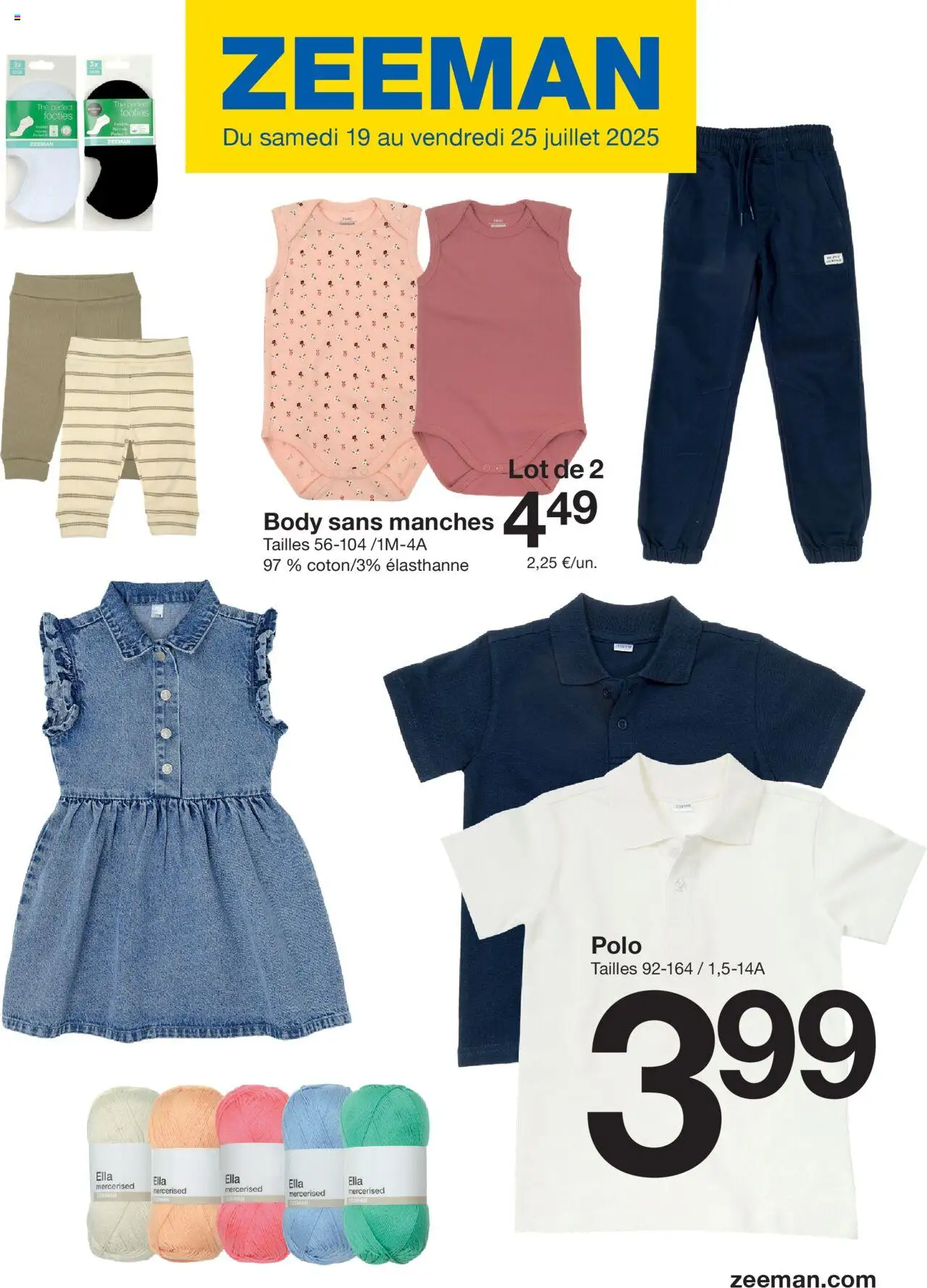 Zeeman catalogue Été - page 1 - valable à partir du 19/07/2025