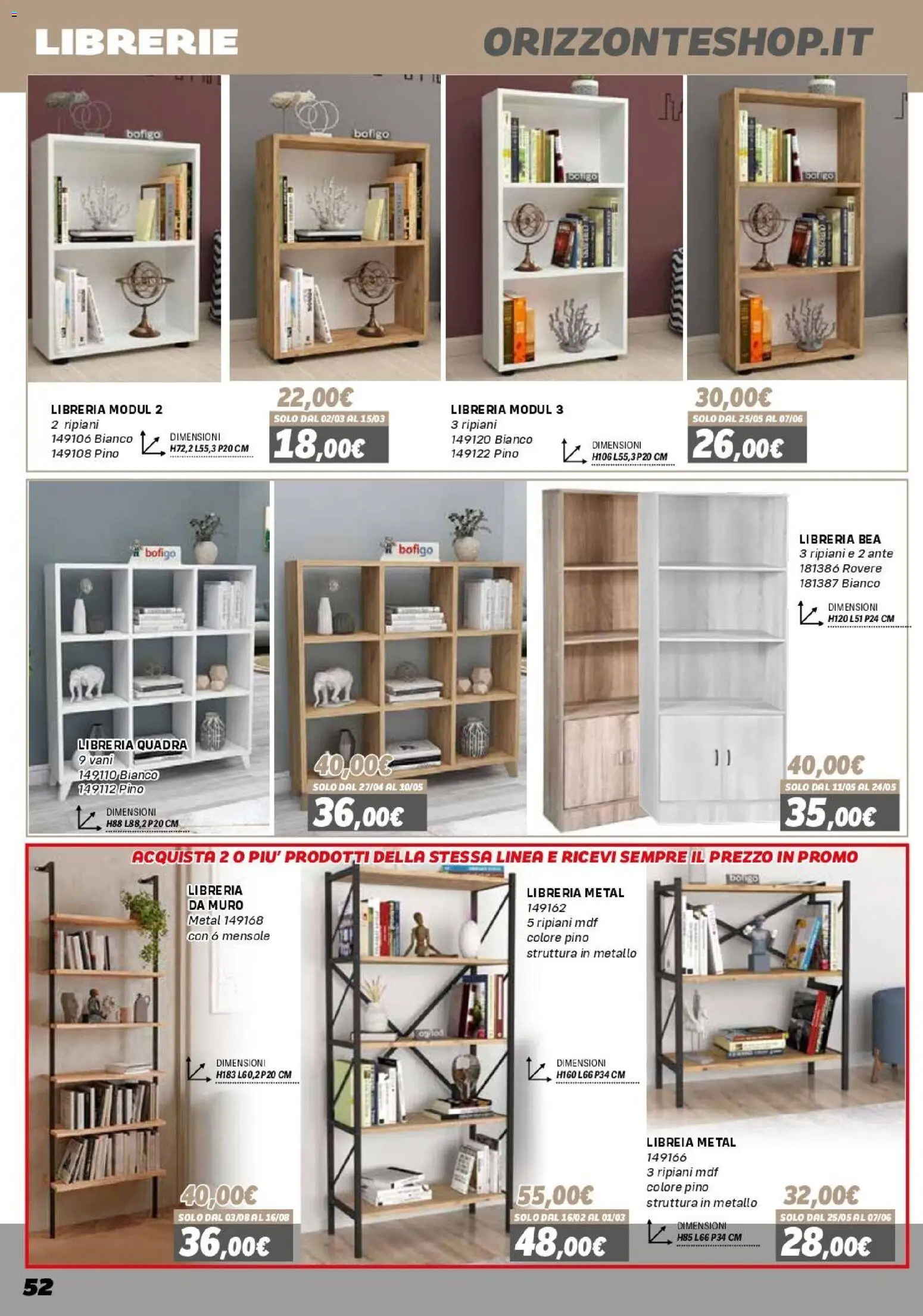 Orizzonte Mobile catalogo - pagina 52 - valido dal 16/01/2026