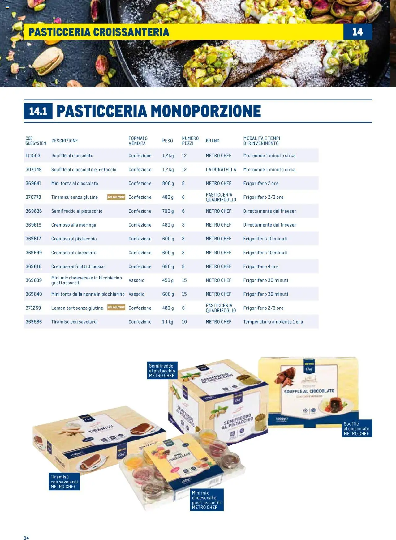 Metro Surgelati 2025 catalogo - pagina 94 - valido dal 30/06/2025