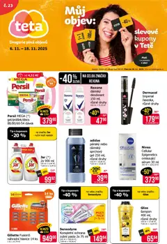 Náhled TETA Drogerie leták platný od 06.11.2025