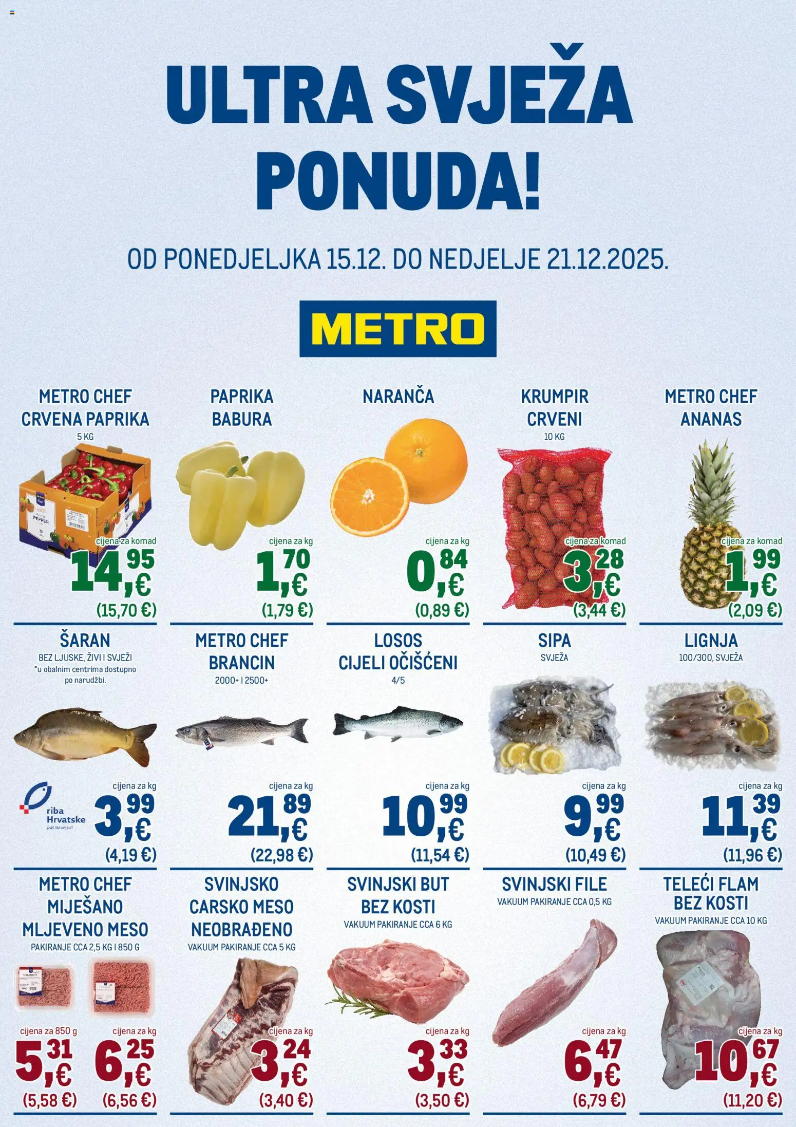 Metro - Ultra svježa ponuda - stranica 1- važeći od 15.12.2025