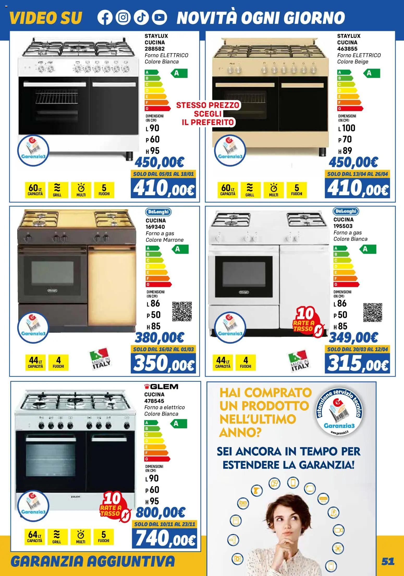 Orizzonte Elettrodomestici catalogo - pagina 51 - valido dal 01/11/2025