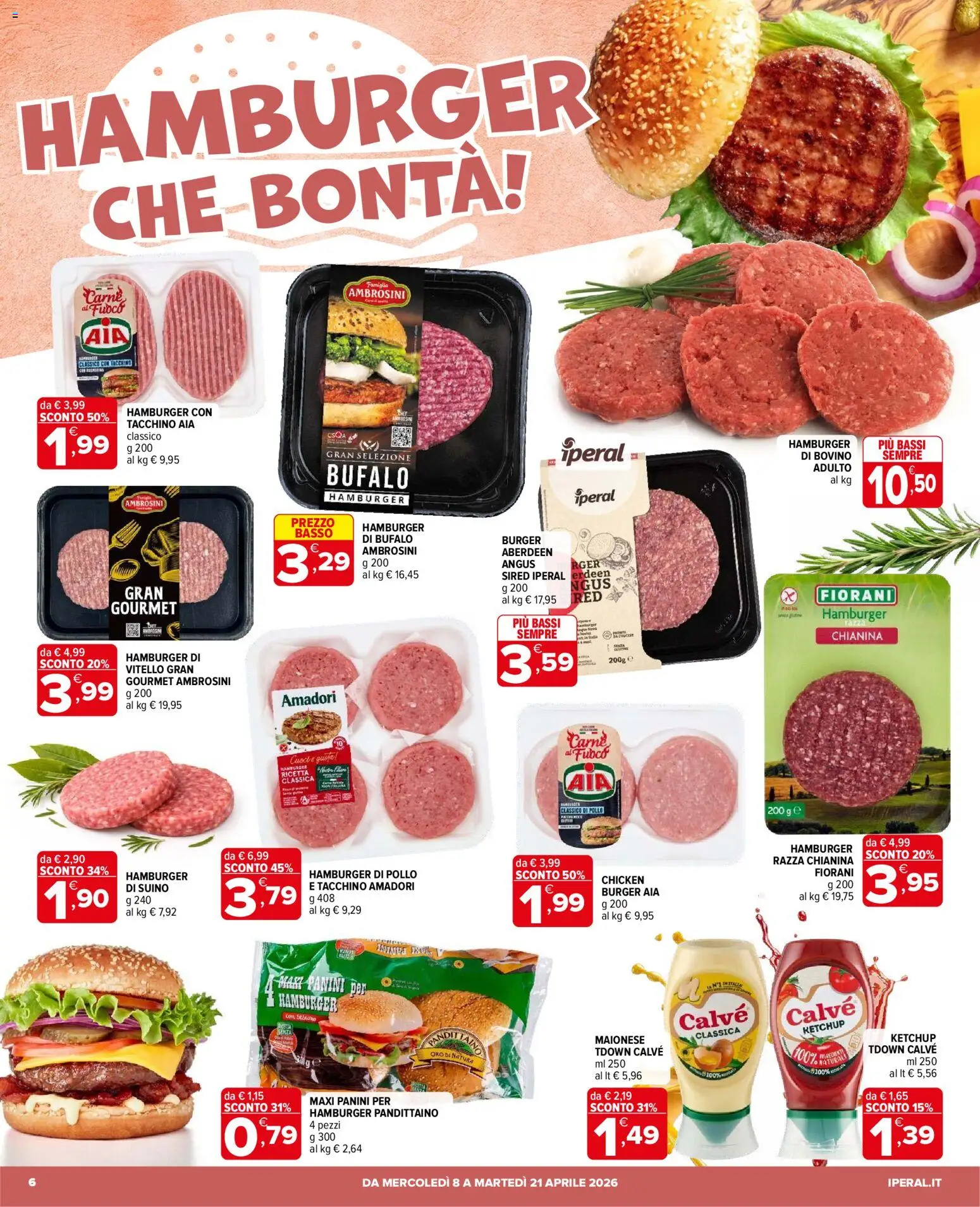 Iperal volantino - pagina 6 - valido dal 08/04/2026