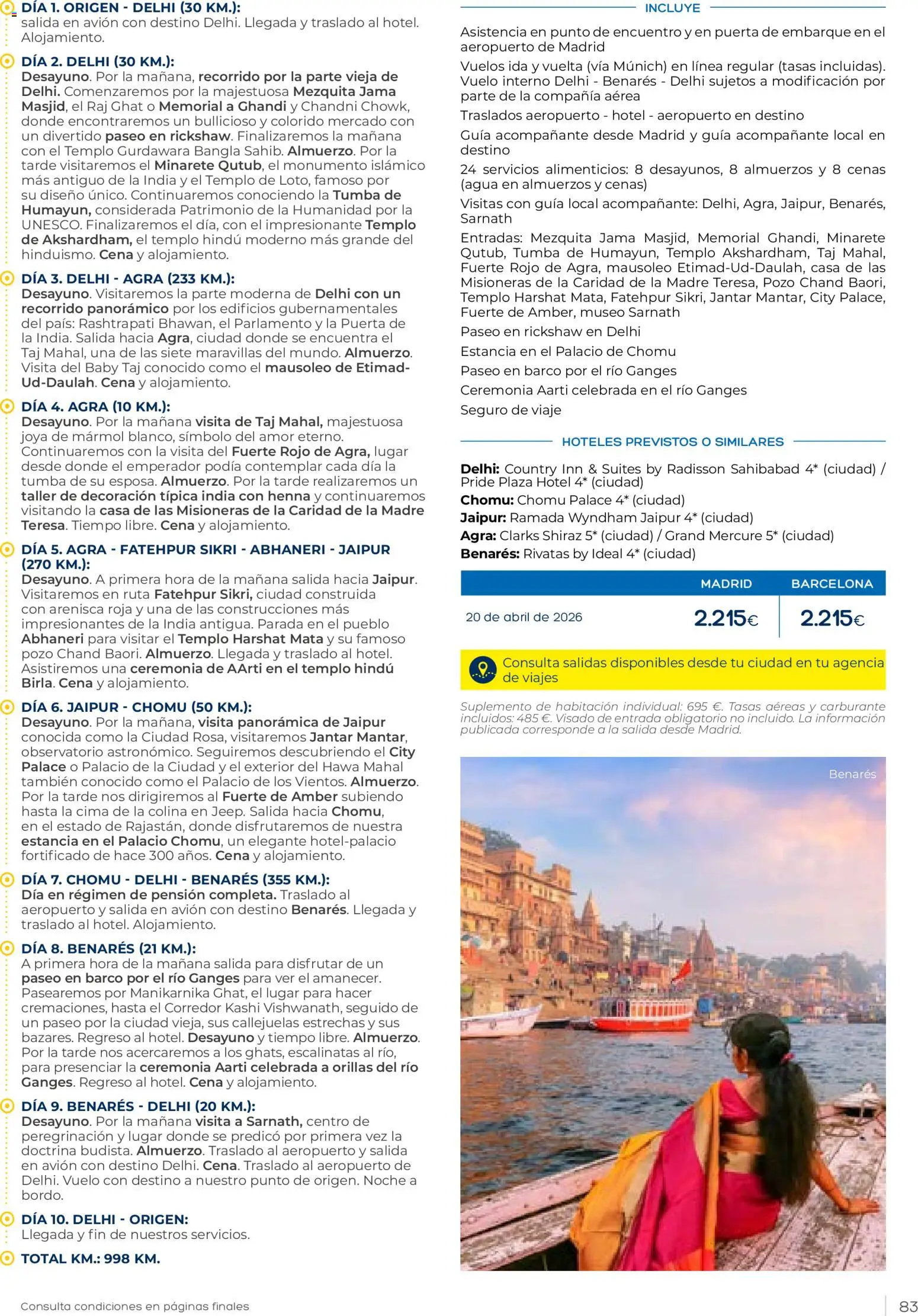 Viajes El Corte Inglés Vacaciones Económicas - Página de 83 - Válido desde 22/10/2025