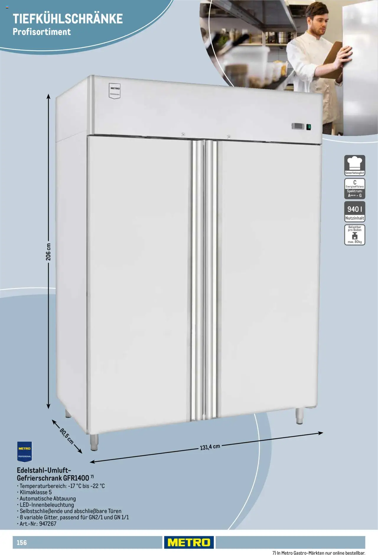 Metro Non Food Sortiment - Seite 156 - gültig ab 01.10.2025