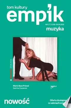 Podgląd Empik promocje - Tom kultury Muzyka ważny od 27.08.2025