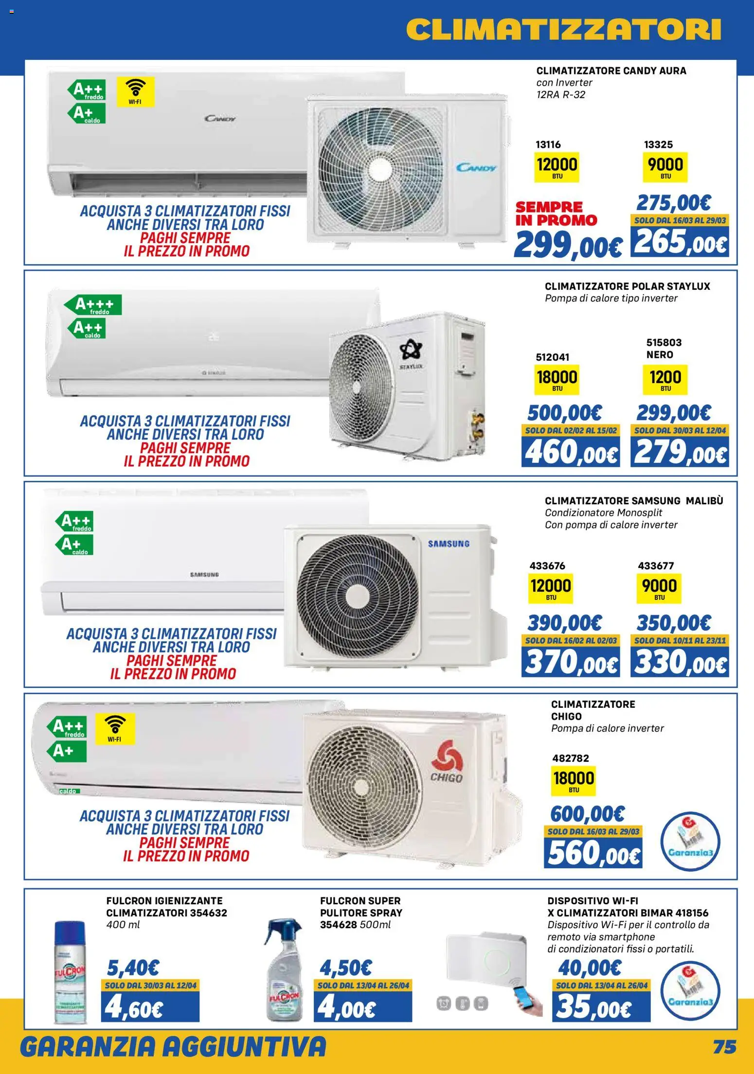 Orizzonte Elettrodomestici catalogo - pagina 75 - valido dal 01/11/2025