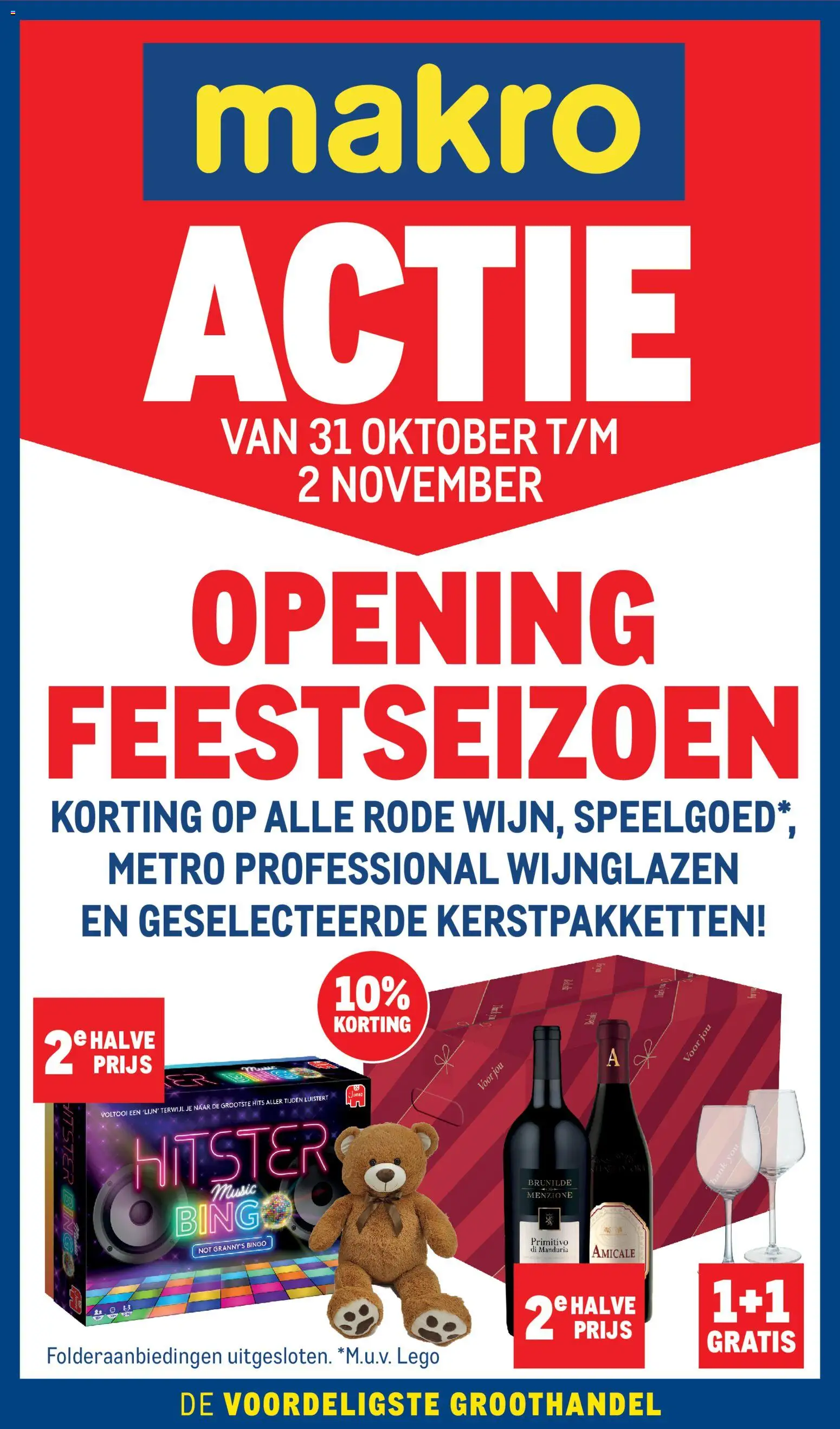 Makro - Opening Feestseizoen - pagina 1- geldig vanaf 31-10-2025