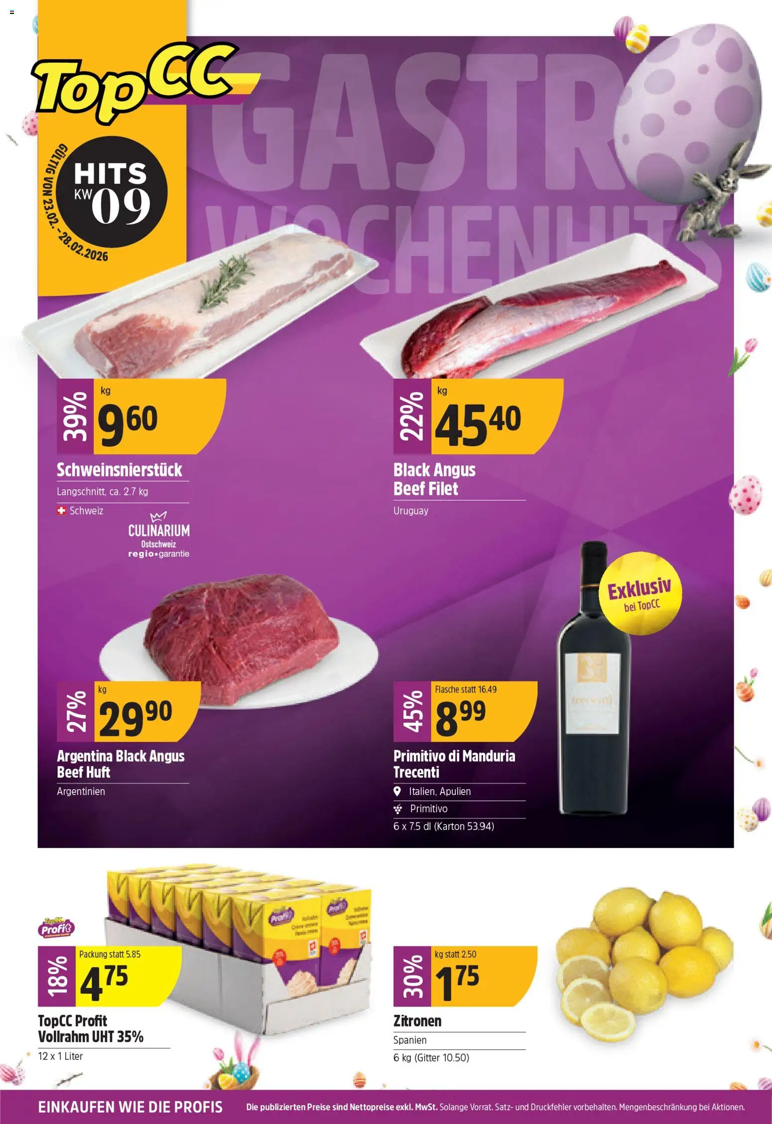 TopCC Aktionen - Seite 1- gültig ab 23.02.2026