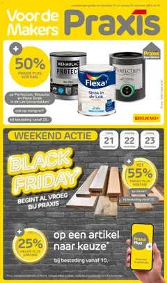 Praxis - Black Friday geldig vanaf 17-11-2025