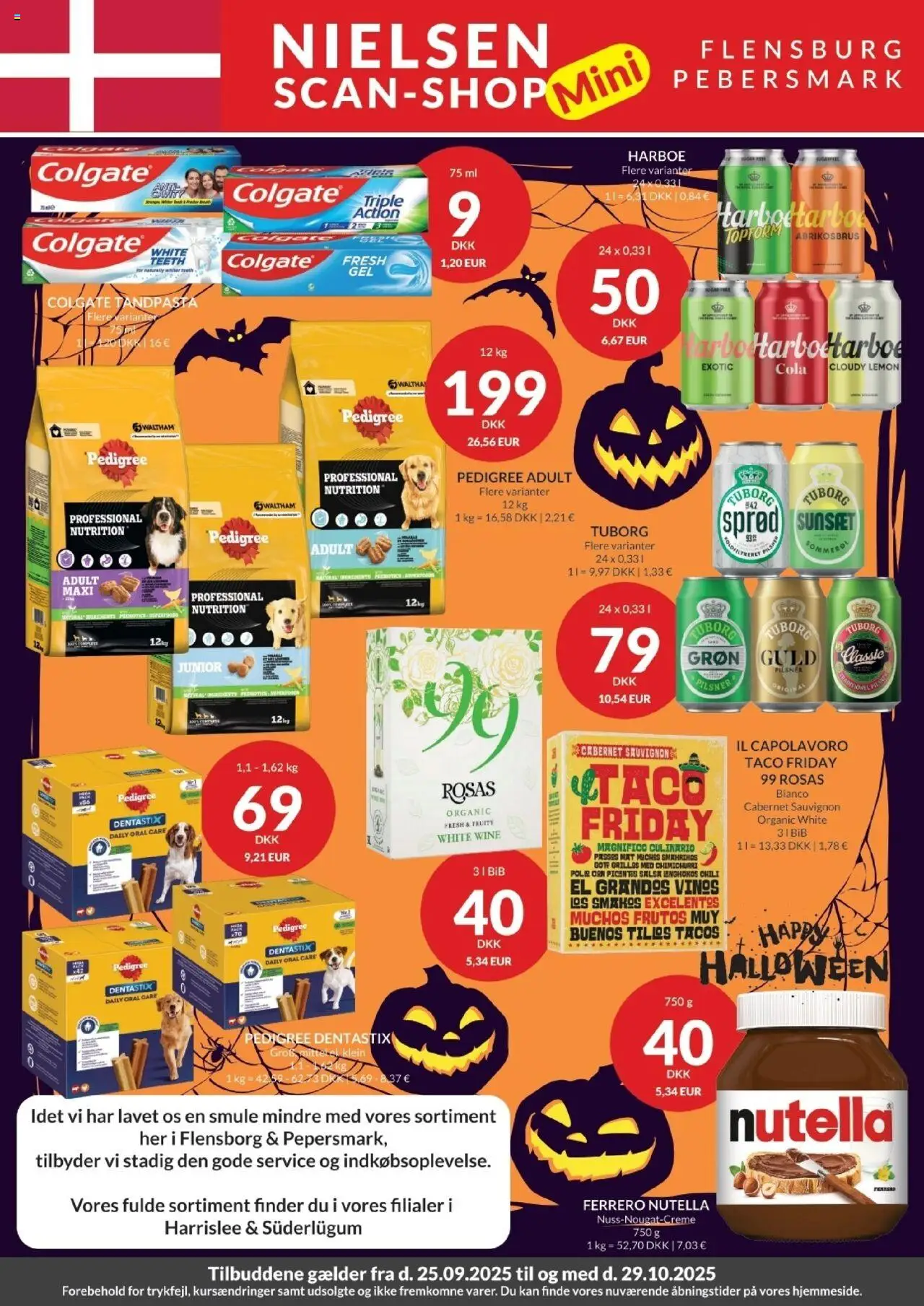 Nielsen Discount - MINI Tilbudsavis - side 1- gyldig fra 25/09/2025