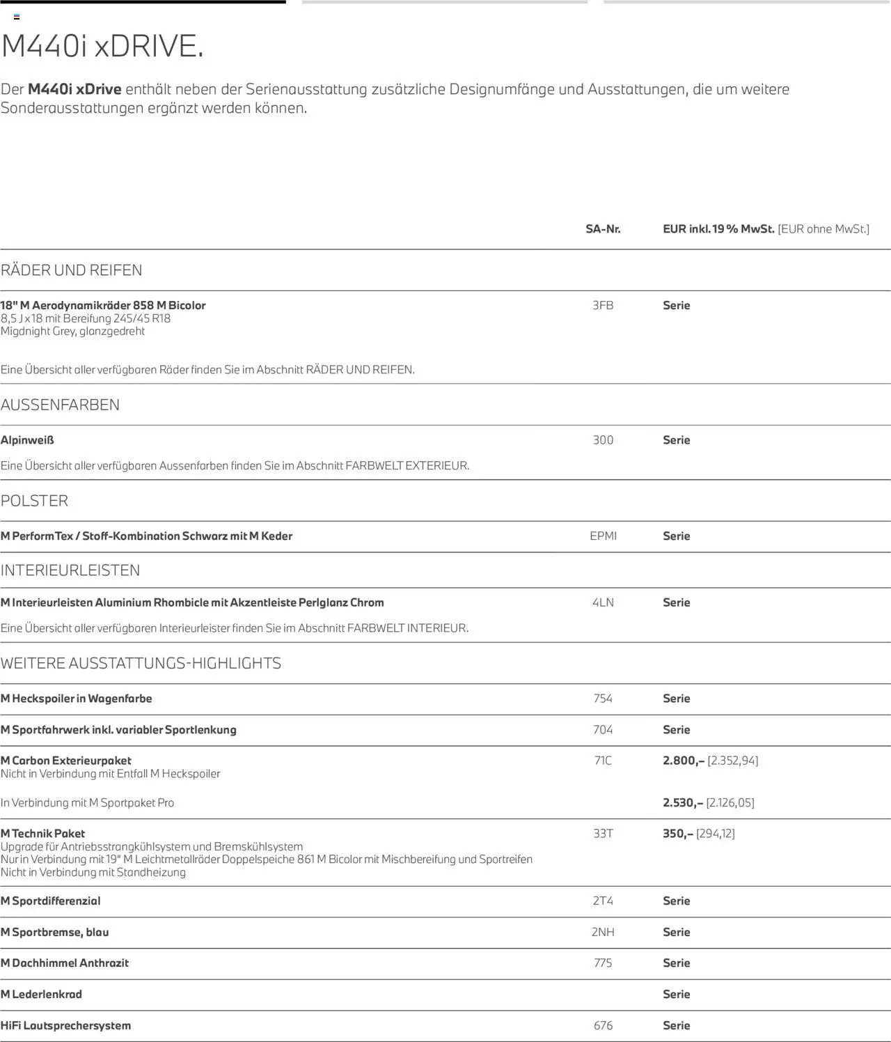 BMW 4 Gran Coupé - Seite 12 - gültig ab 01.07.2025