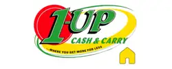 1UP Cash & Carry shop logo
