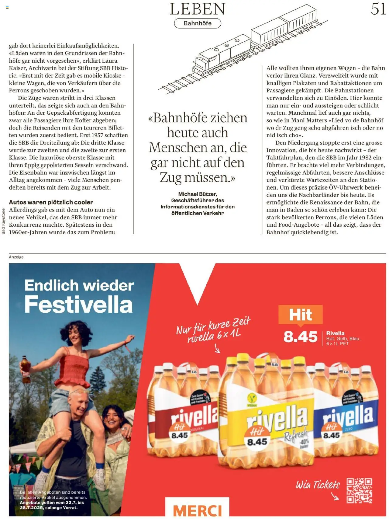 Migros - Magazin - Seite 51- gültig ab 22.07.2025
