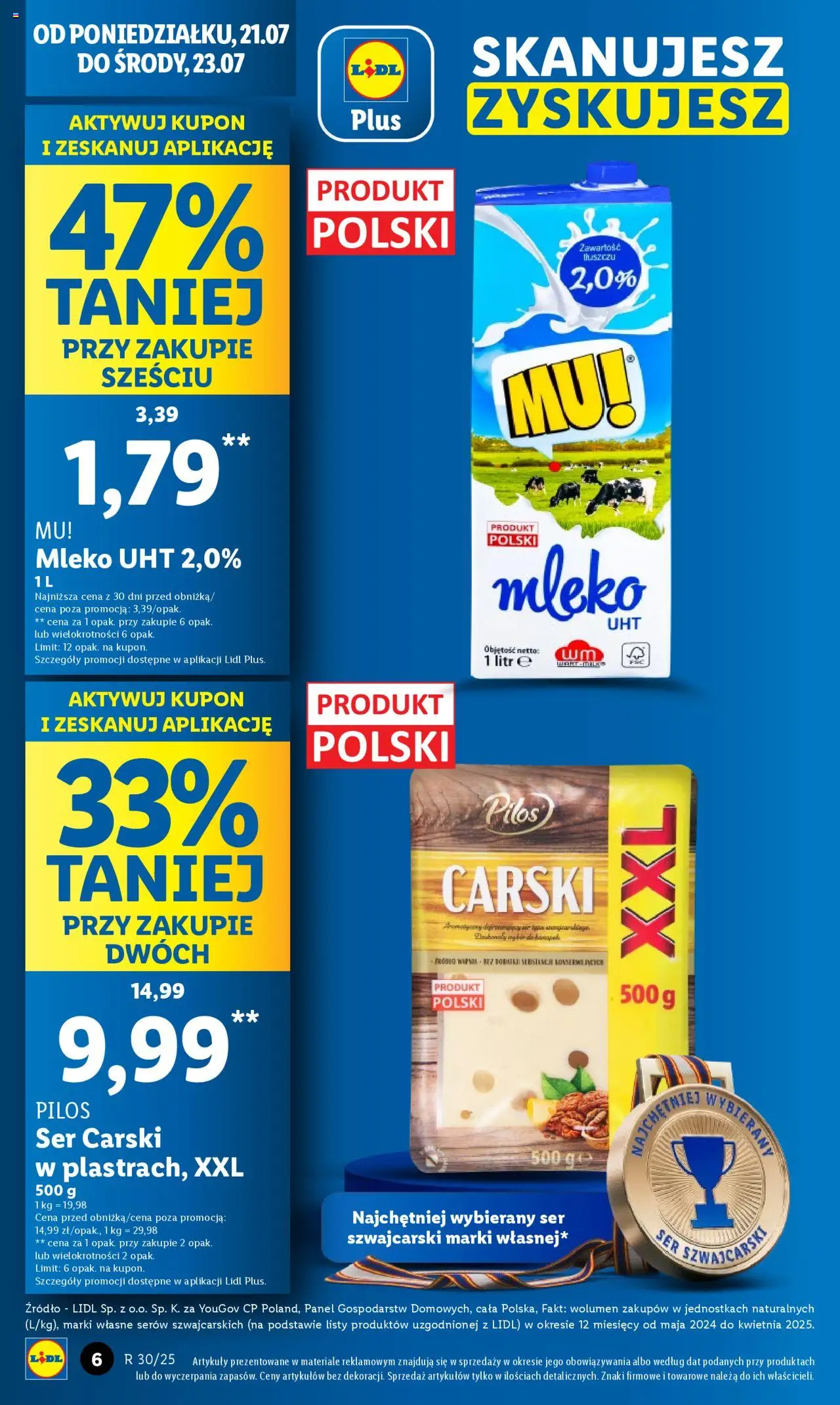 Lidl Gazetka - strona 6- ważny od 21.07.2025