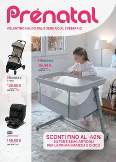 Anteprima Volantino Prenatal	 valida dal 09/01/2026
