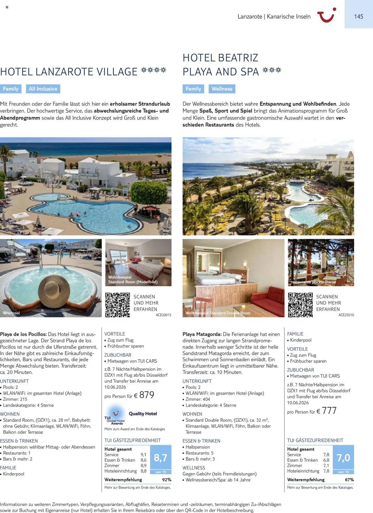 TUI Prospekt Kanaren, Kapverden & Senegal 2025/26	  - Seite 145 - gültig ab 01.11.2025