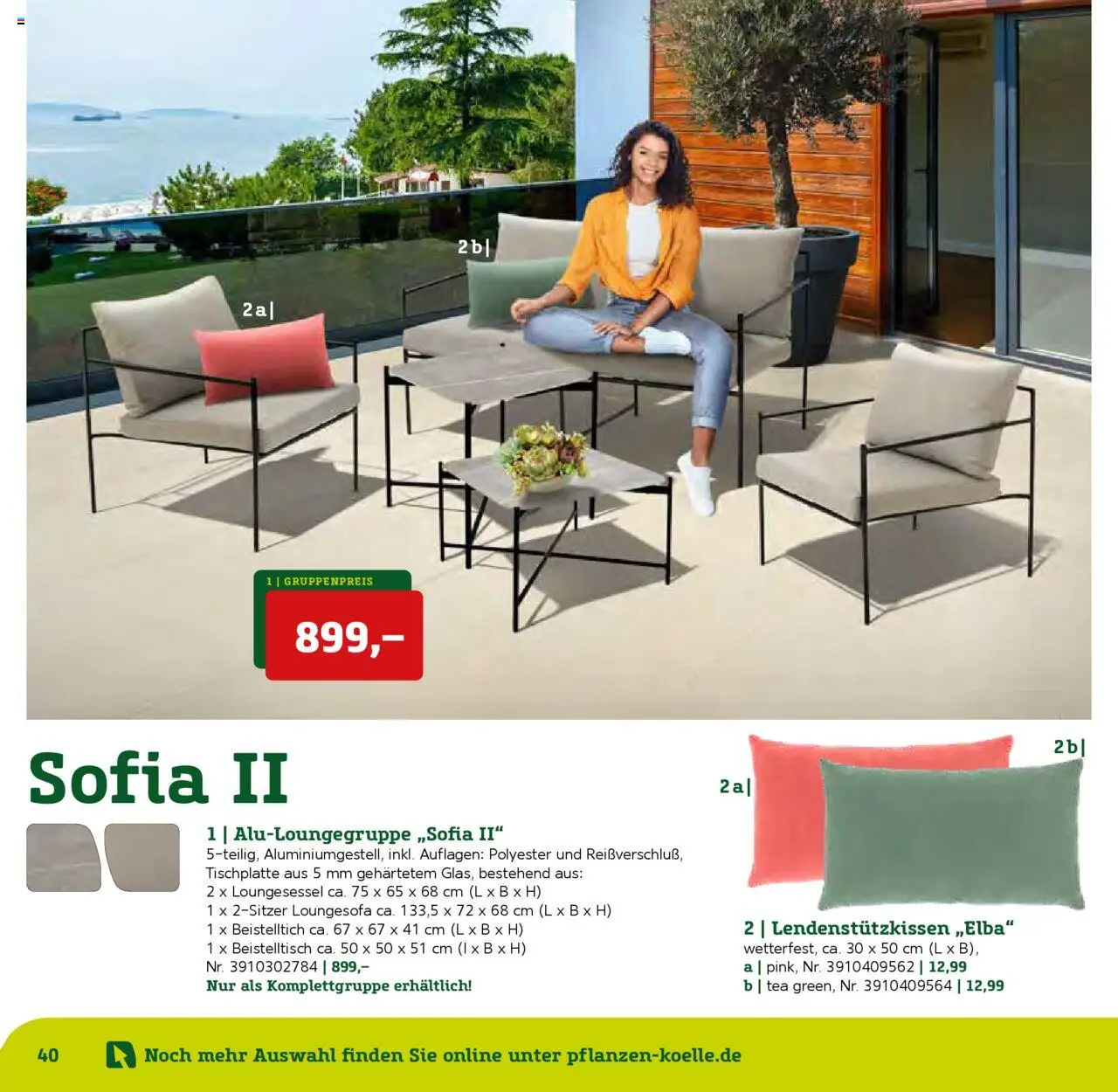 Pflanzen-Kölle Gartenmöbel Katalog 2025 - Seite 40 - gültig ab 22.01.2025