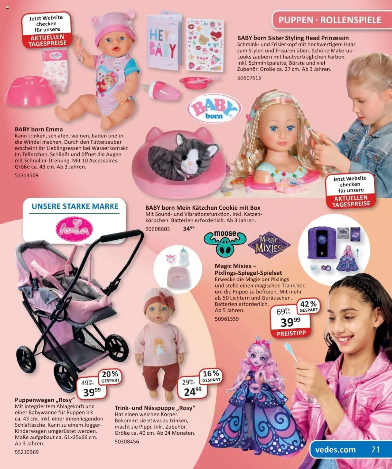 Vedes  Das kleine große Buch der Wünsche  - Seite 21 - gültig ab 15.10.2025