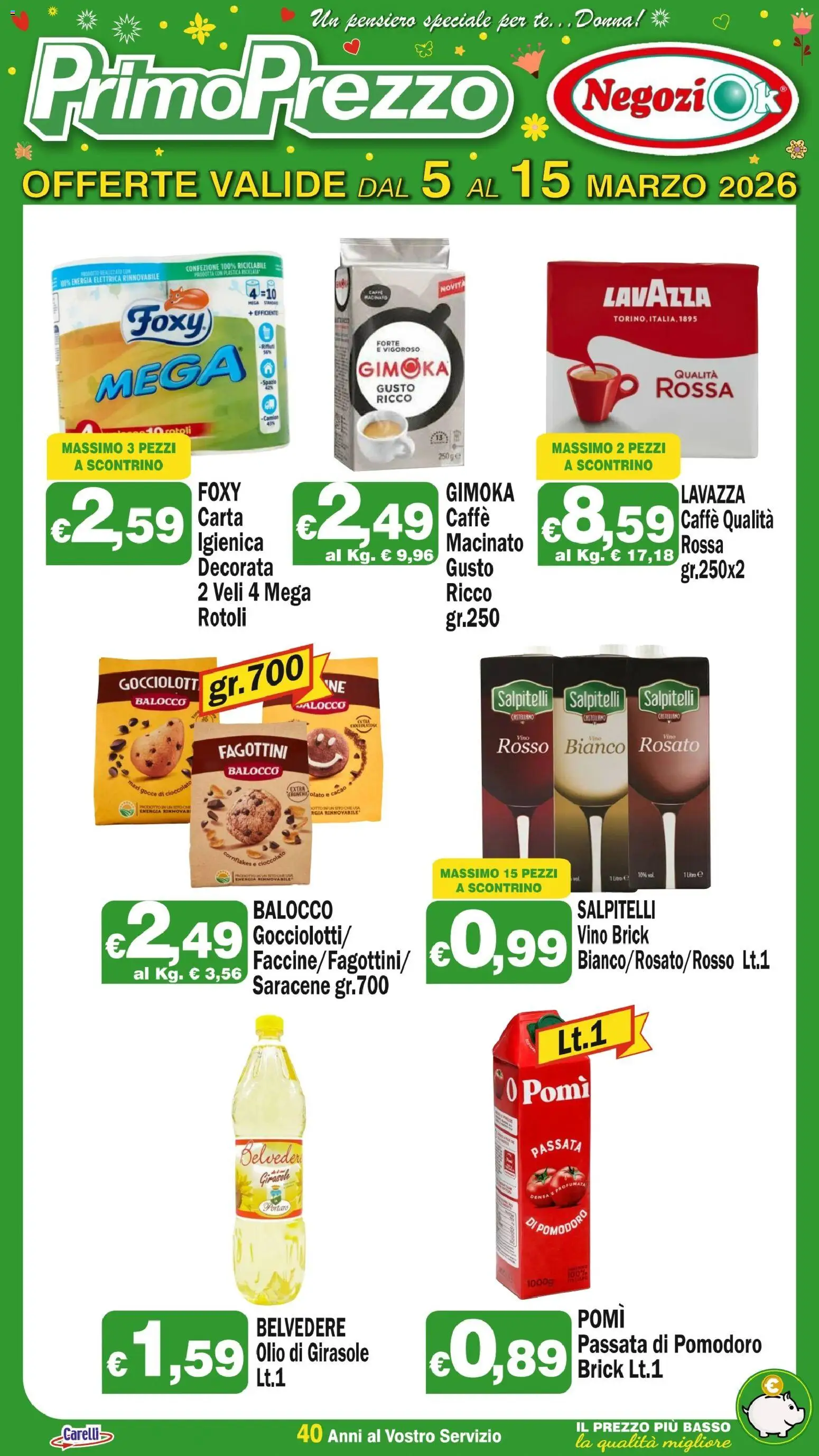Primo Prezzo volantino - pagina 1 - valido dal 05/03/2026