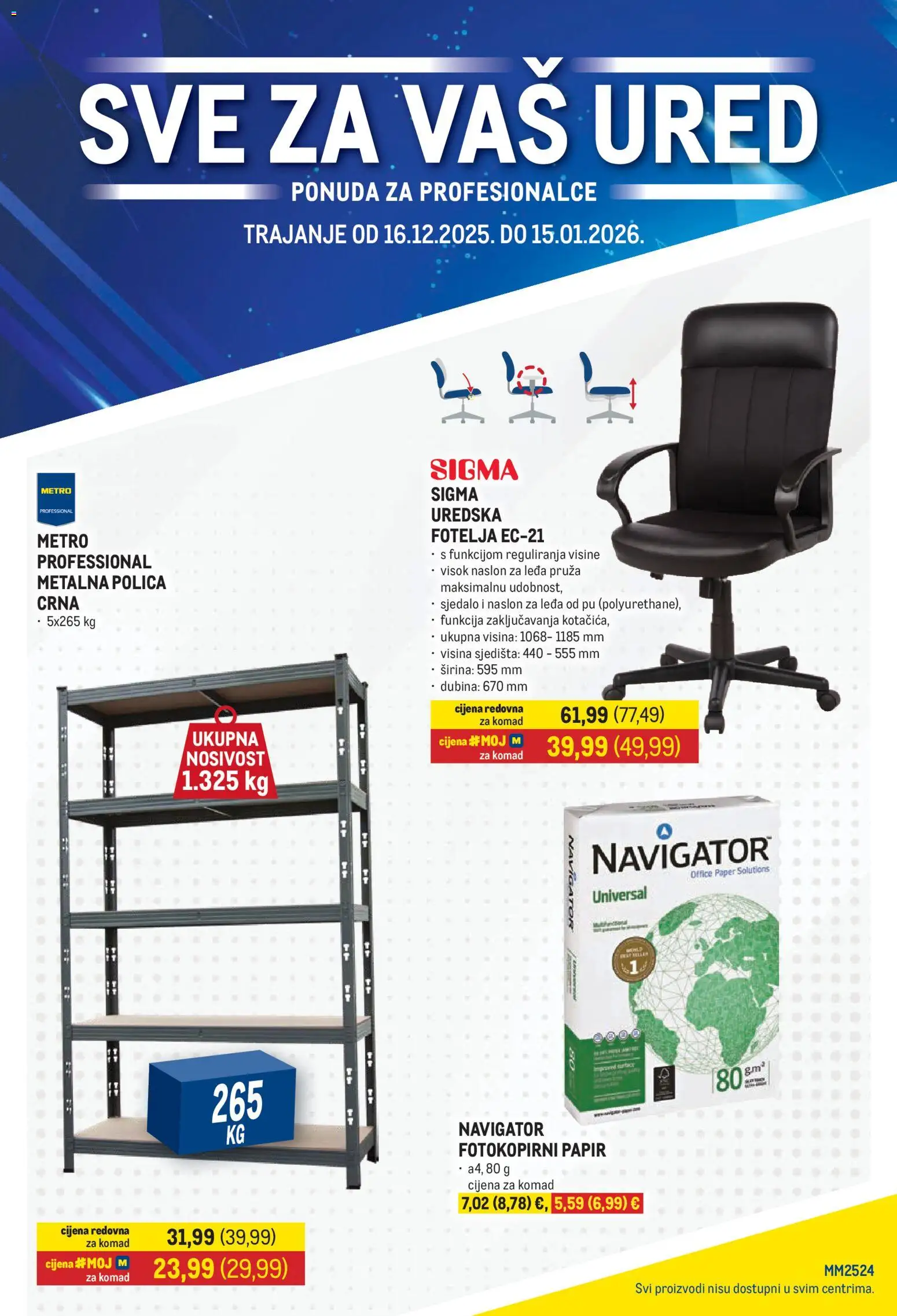 Metro - Sve za ured - stranica 1- važeći od 16.12.2025