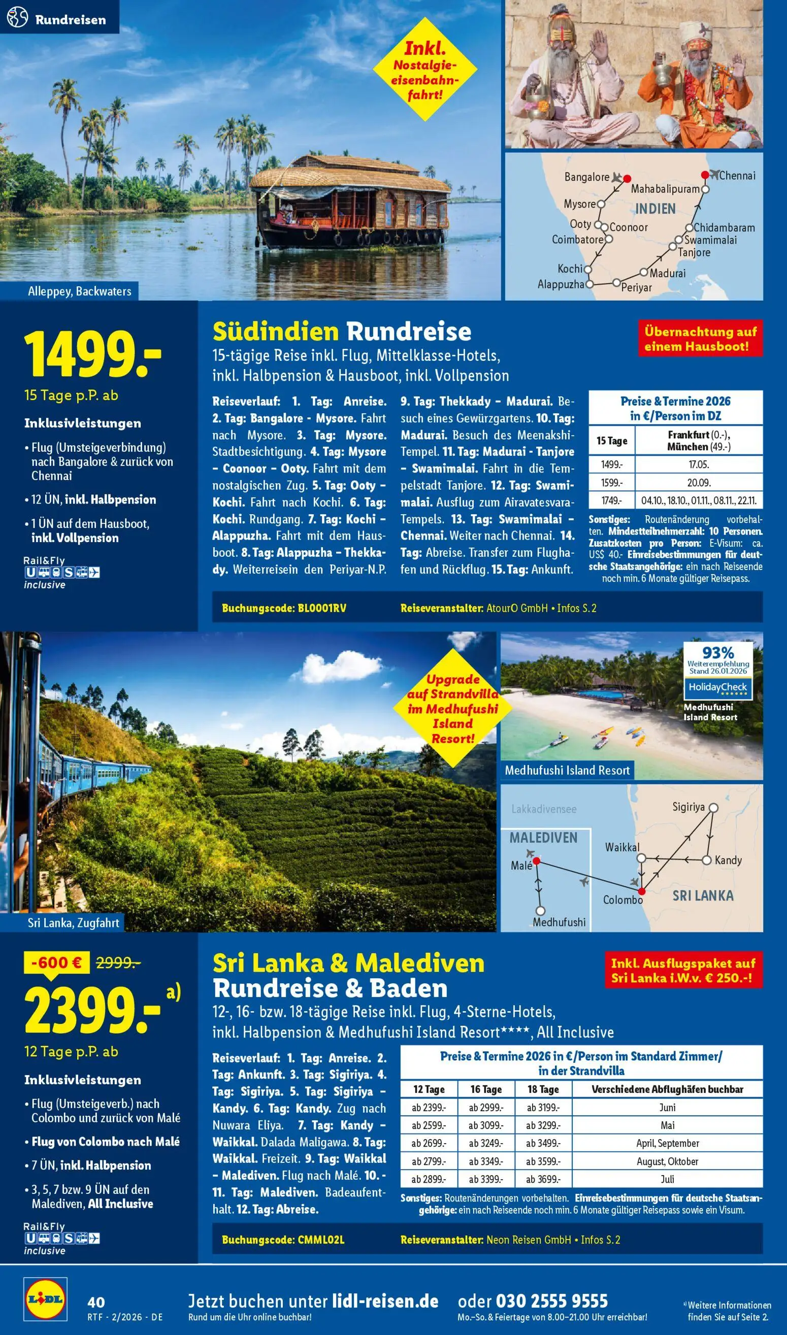 Lidl Reisen Prospekt 	 - Seite 40 - gültig ab 14.02.2026