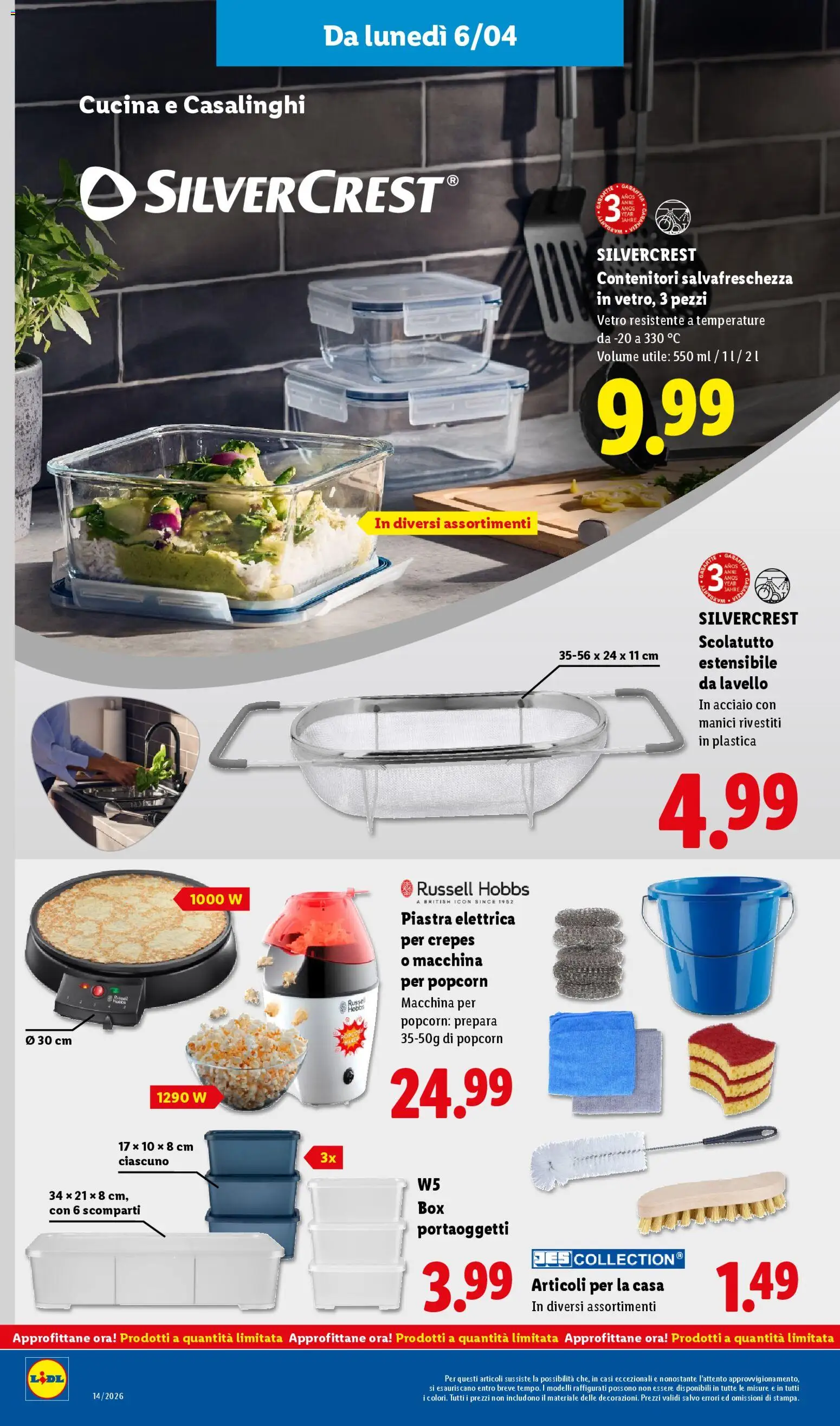 Lidl volantino - pagina 58 - valido dal 30/03/2026