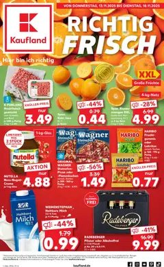 Vorschau Kaufland Prospekt 	 gültig ab 13.11.2025