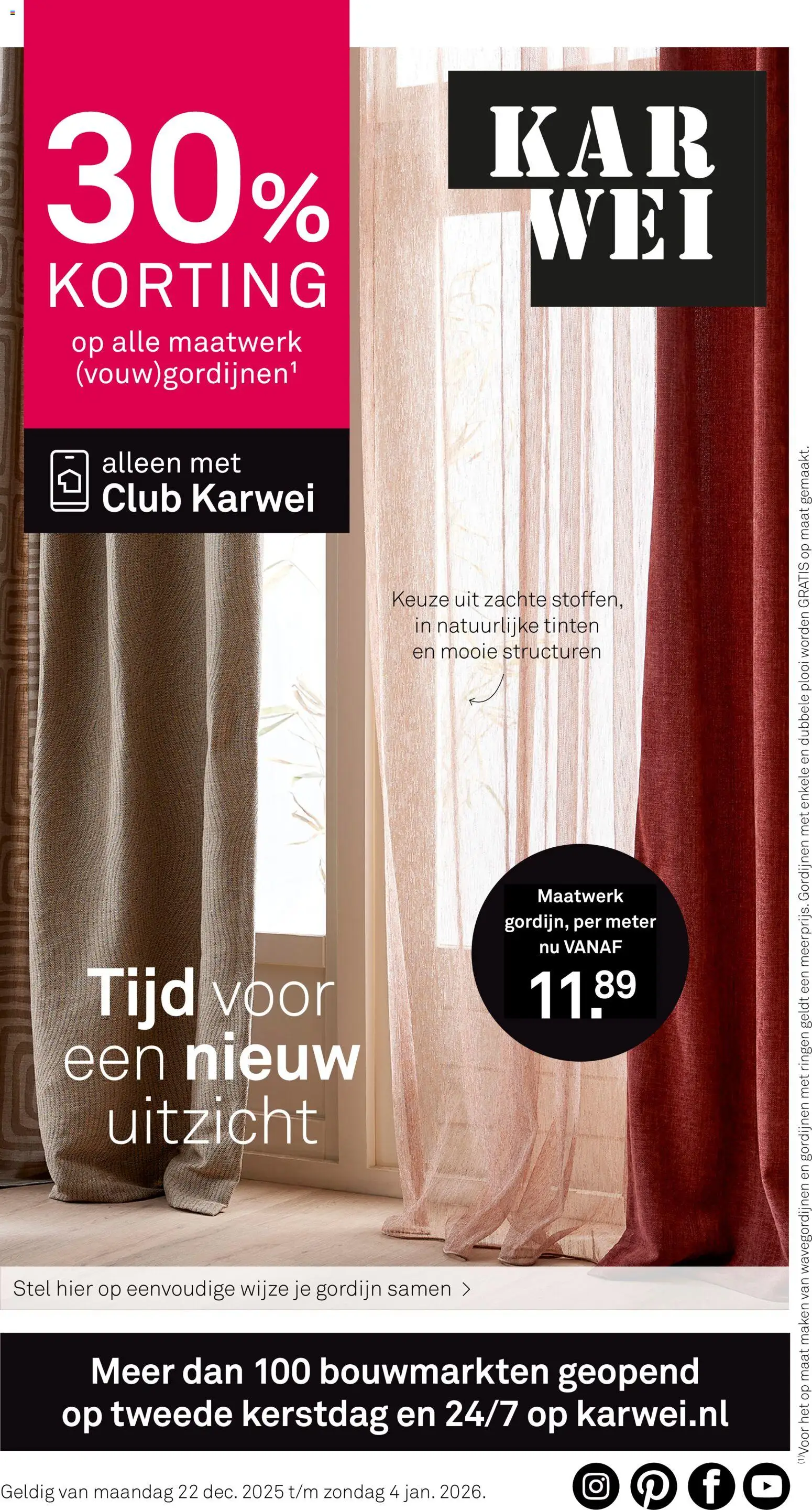 KARWEI - Folder - pagina 1- geldig vanaf 22-12-2025