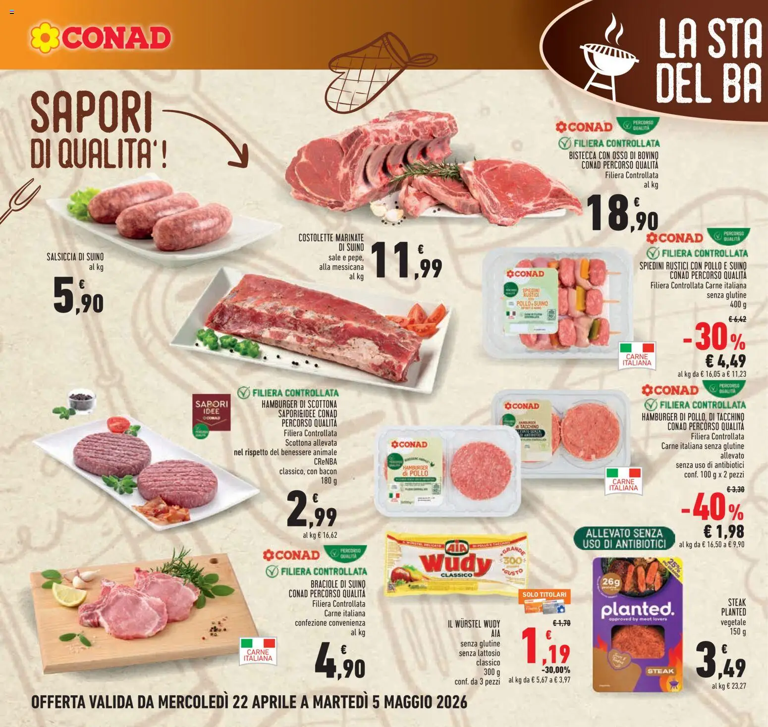 Conad volantino - pagina 6 - valido dal 22/04/2026