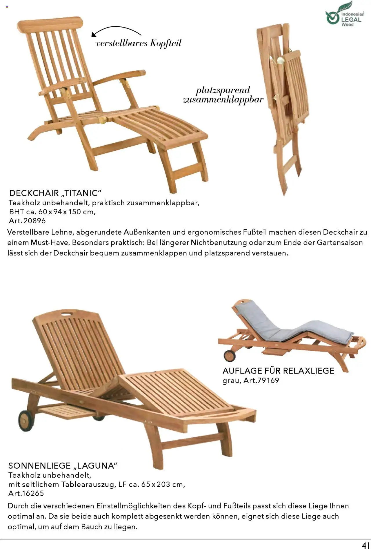 Rahaus Prospekt Gartenmöbel - Seite 41 - gültig ab 07.04.2025