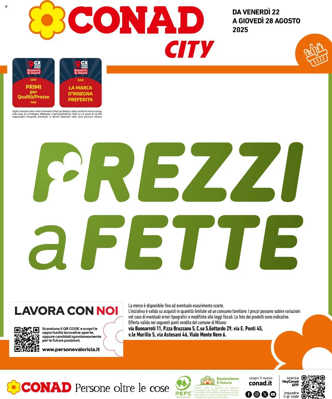 Conad City Lombardia catalogo - pagina 1 - valido dal 22/08/2025