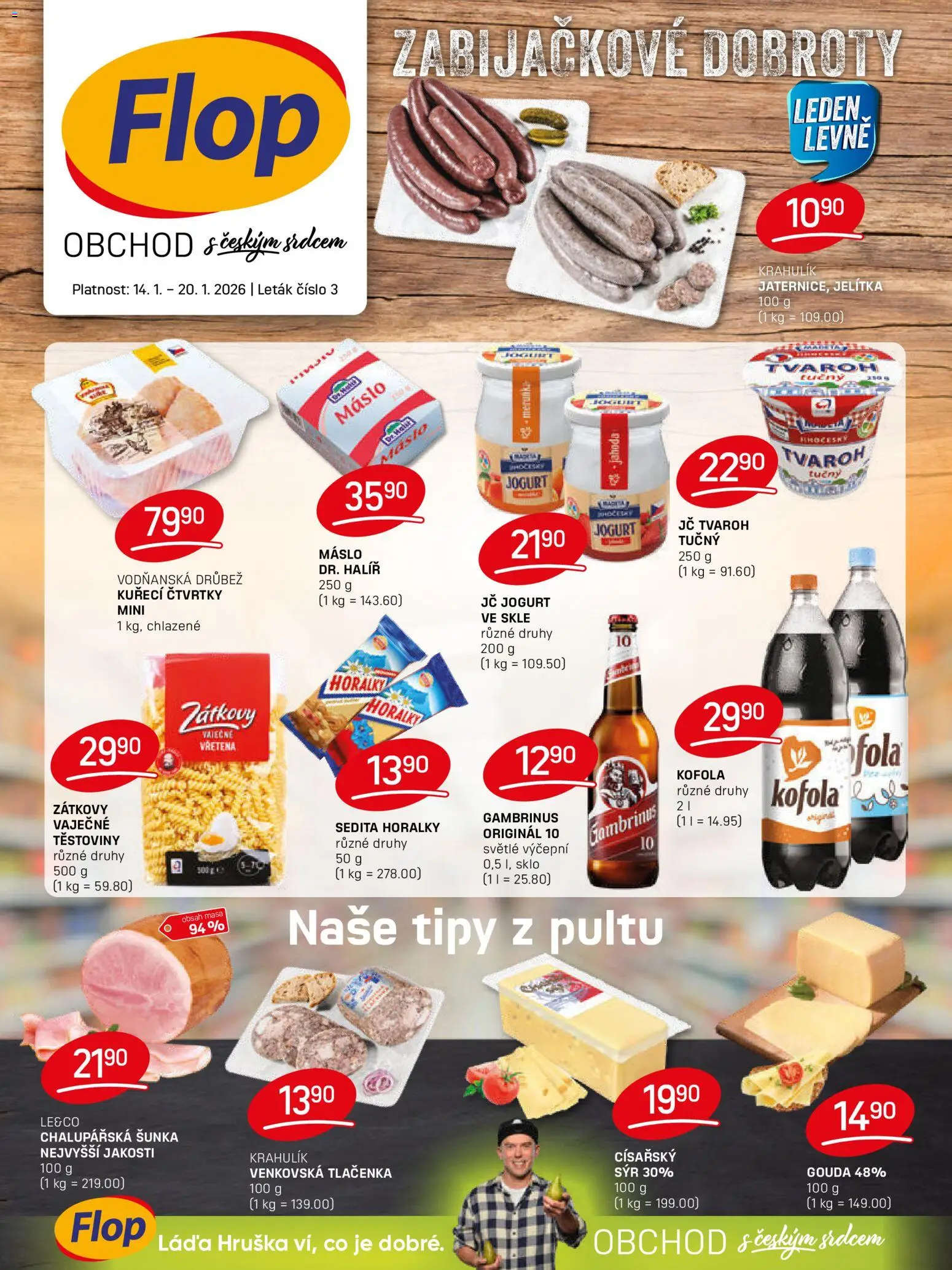 Flop leták - strana 1- platný od 14.01.2026