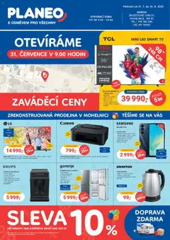 Náhled Planeo Elektro leták platný od 31.07.2025