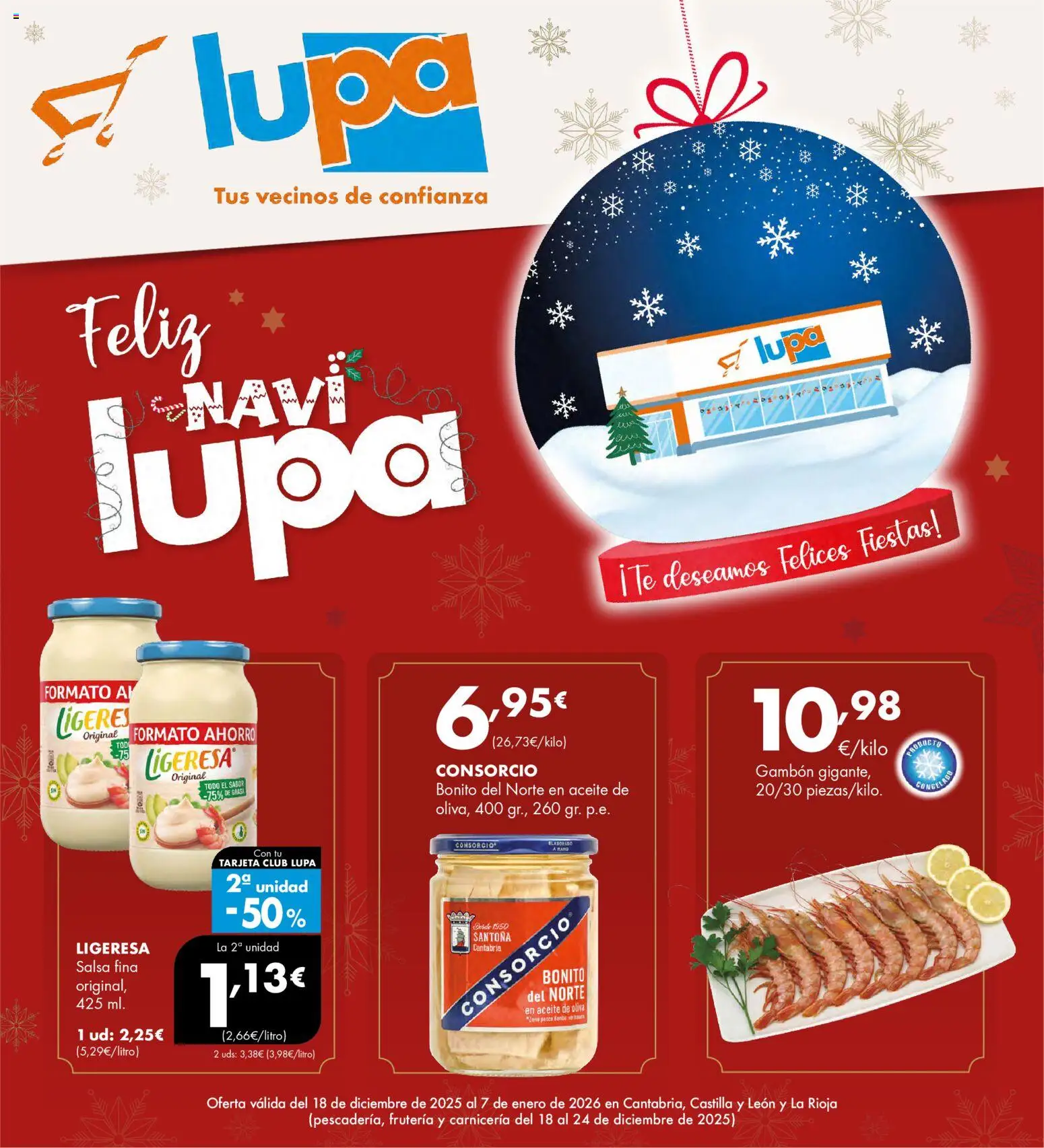 Lupa Supermercados folleto - Página de 1 - Válido desde 18/12/2025