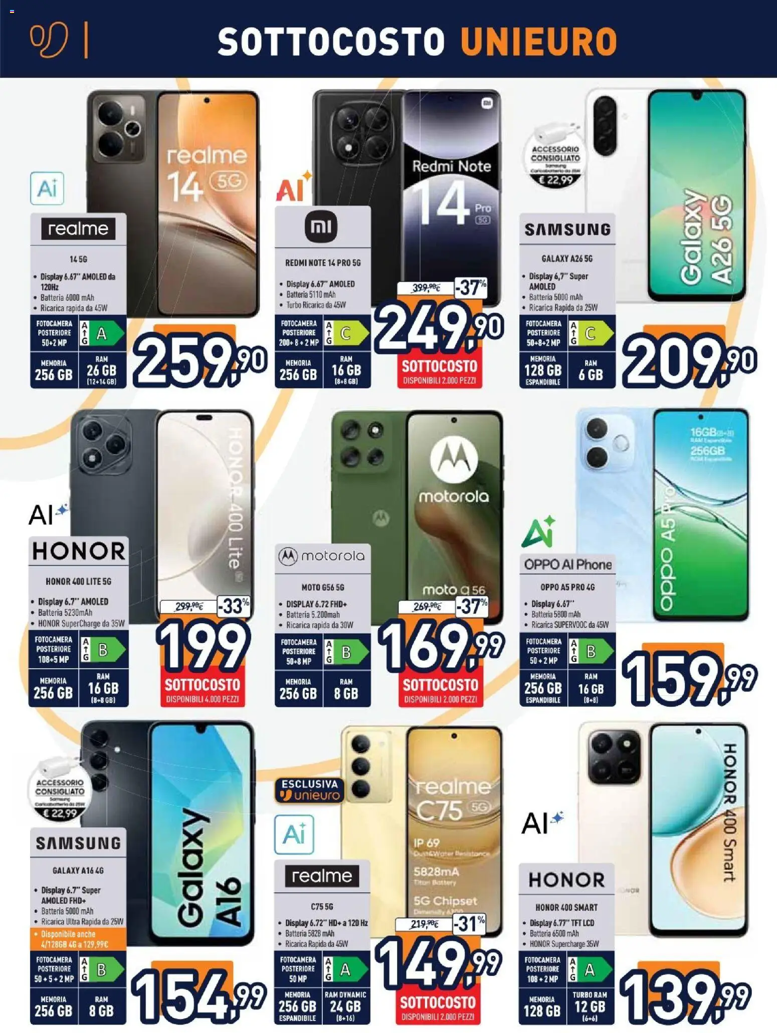 Volantino Unieuro	 - pagina 8 - valido dal 05/12/2025
